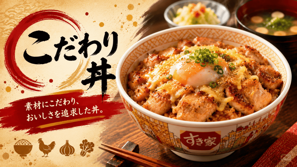 すき家　こだわり丼