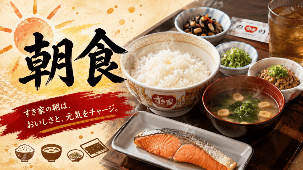 すき家　朝食